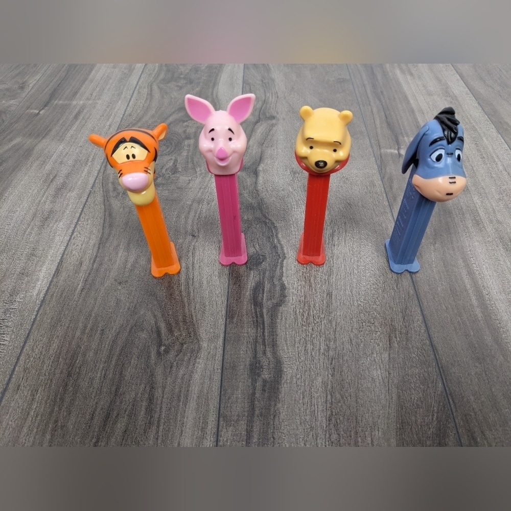 PEZ Candy Dispenser 90s-2000s Disney Winnie the Pooh Tigger Eeyore Piglet